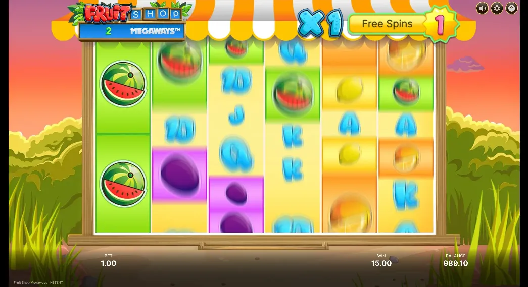 Fruit Shop Megaways Increasing Multiplier
